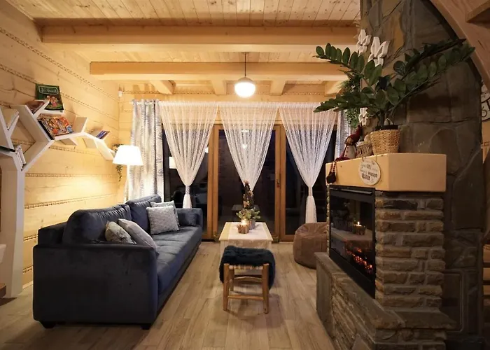 Wioska Jasia I Małgosi Domek alpejski